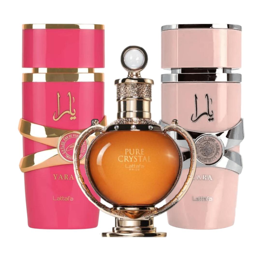 Yara + Yara Candy + Pure Crystal -- Sweet Radiance Trio