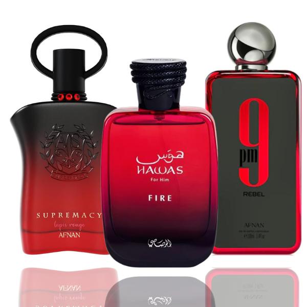 Supremacy Tapis Rouge + 9PM REBEL + Hawas Fire -- 3 piece bundle