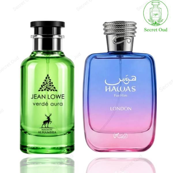 Hawas London + Jean Lowe Verde Aura -- 2 Piece Bundle
