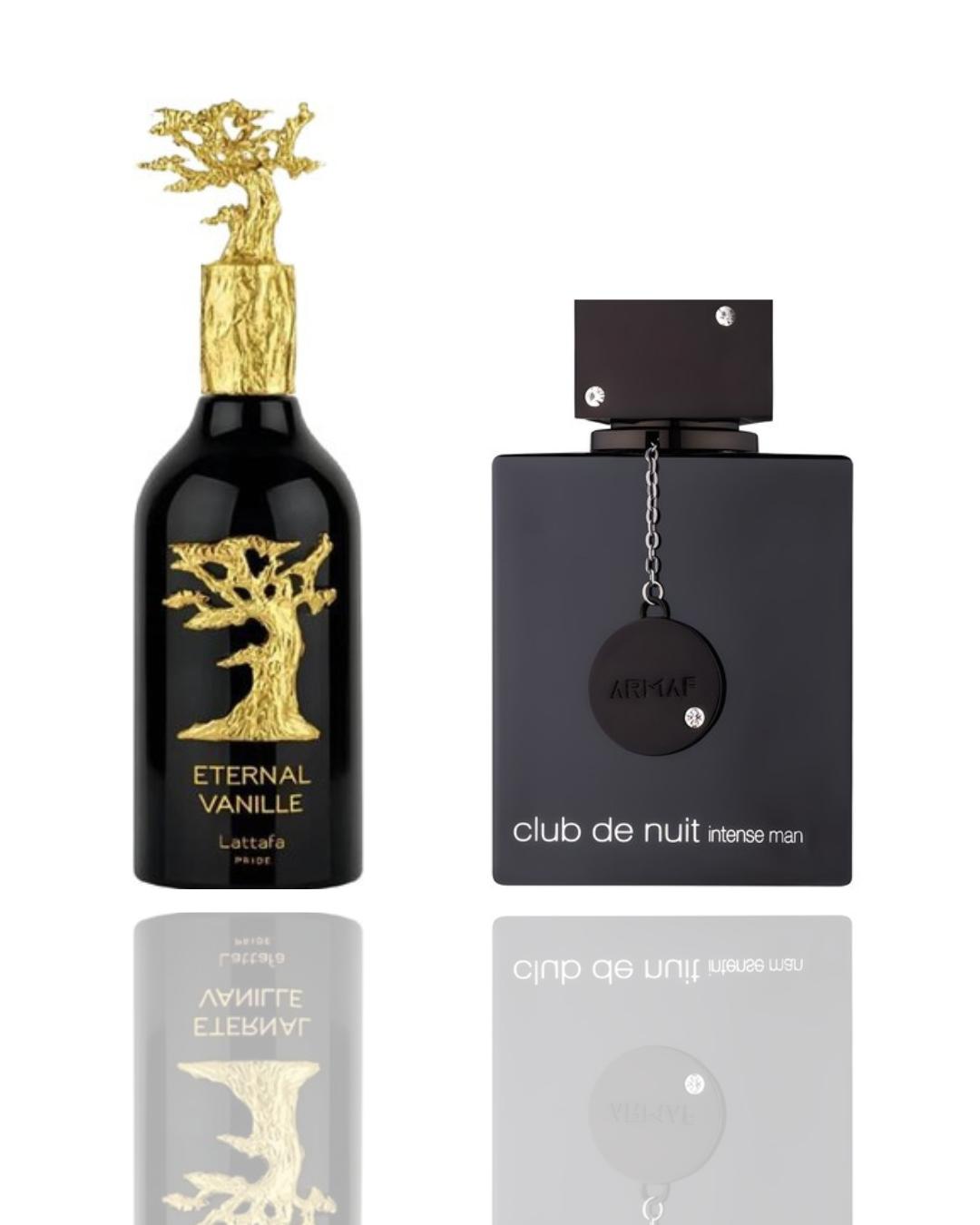 CLUB DE NUIT INTENSE + ETERNAL VANILLE -- 2 PIECE BUNDLE