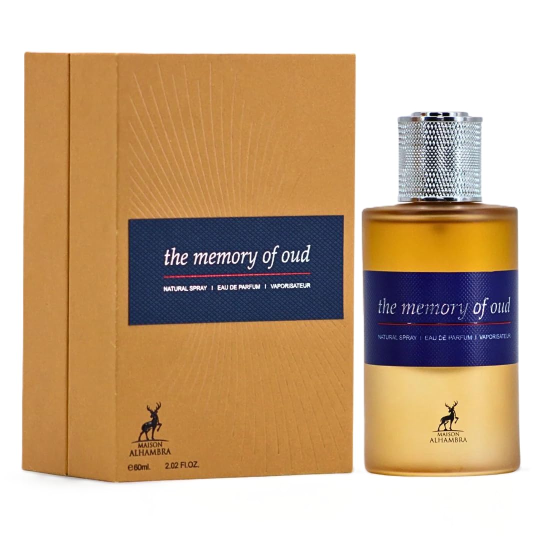 Lattafa Maison Alhambra the Memory of Oud – Eau de Parfum Fragrance for Unisex, 2.02 Ounce / 60 ml