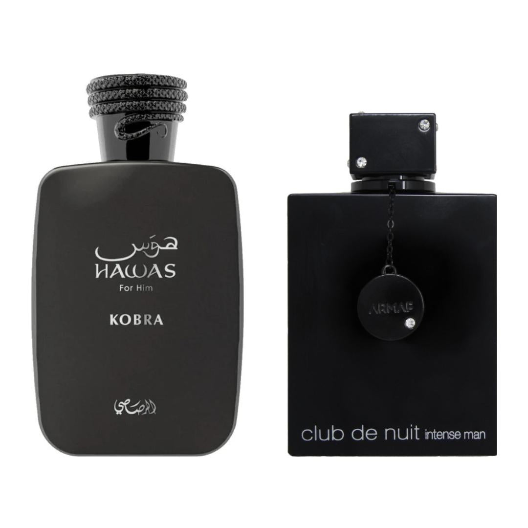 CLUB DE NUIT INTENSE + Hawas Kobra -- 2 piece bundle