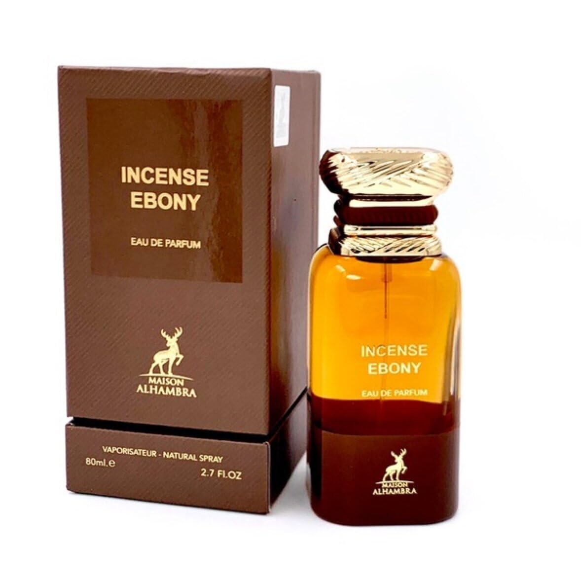 Lattafa Maison Alhambra EDP 2.7 Fl Oz (Incense Ebony) 80ml
