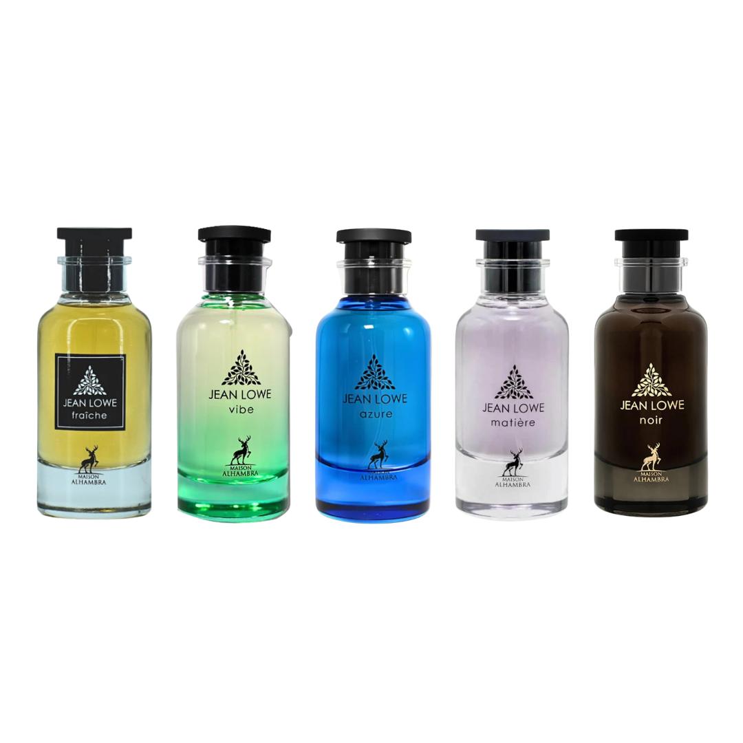 Jean lowe Vibe + Jean lowe Azure + Jean lowe Friache + Jean lowe Matiere +Jean lowe Noir