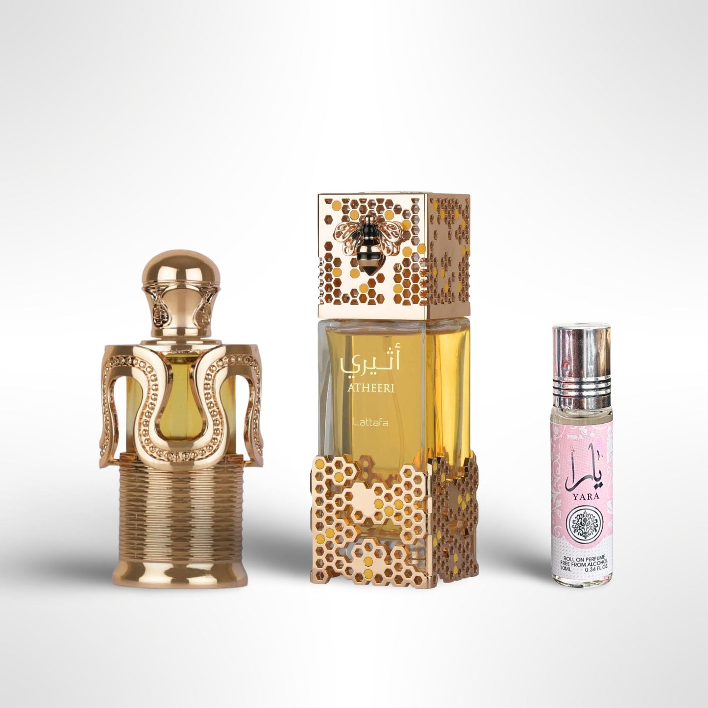 Lattafa Atheeri + YARA OIL 10ml + Lattafa Perfumes Attar Maitha – Fragrance Gift Bundle
