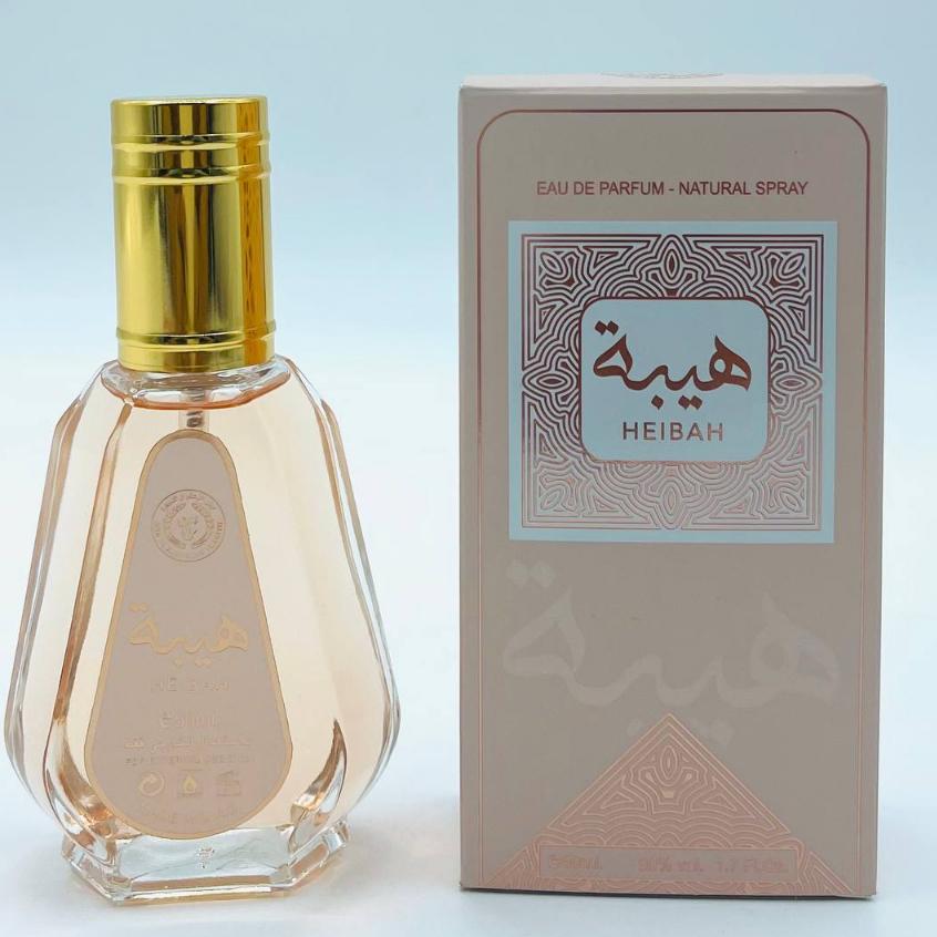 Ard Al ZAAFARAN HEIBAH 50ML Perfume for Women - Elegant Sophisticated Scent Ideal for Everyday Use - Trustworthy Brand Aroma
