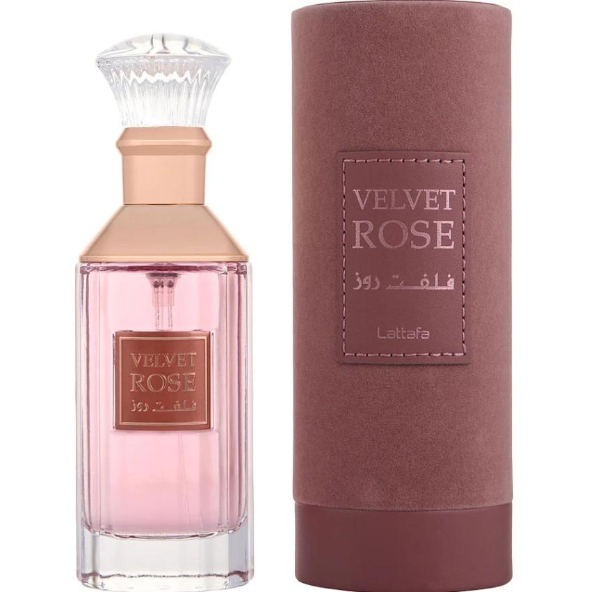 Lattafa Velvet Rose EDP Spray 3.4 oz Fragrances Body Perfume Elegant Scent
