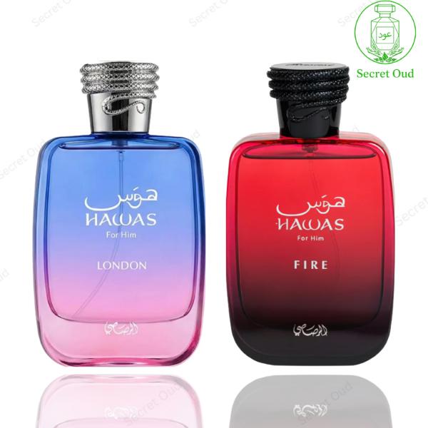 Hawas London + Hawas Fire -- 2 Piece Bundle