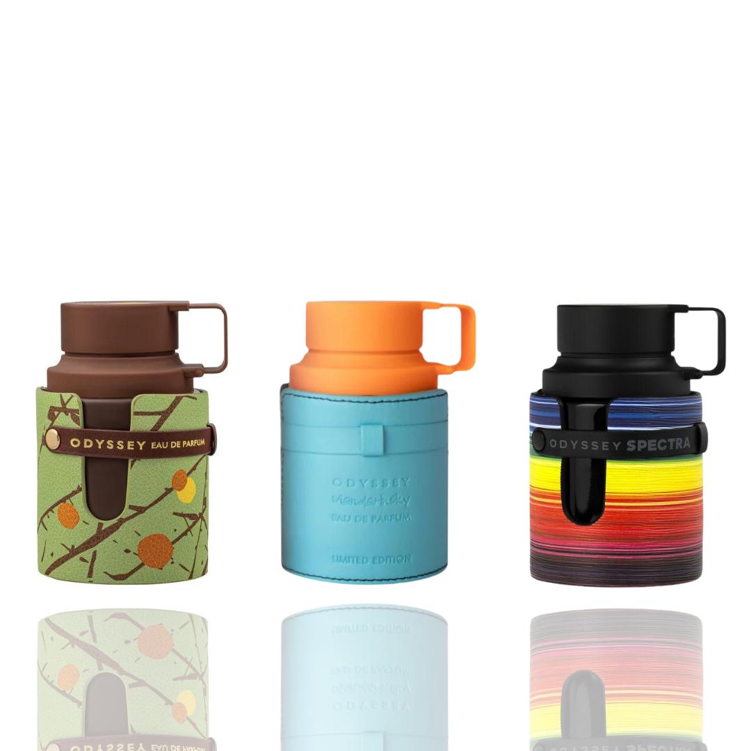 Odyssey Dubai Chocolat + Odyssey Spectra + Odyssey mandarin -- 3 piece bundle
