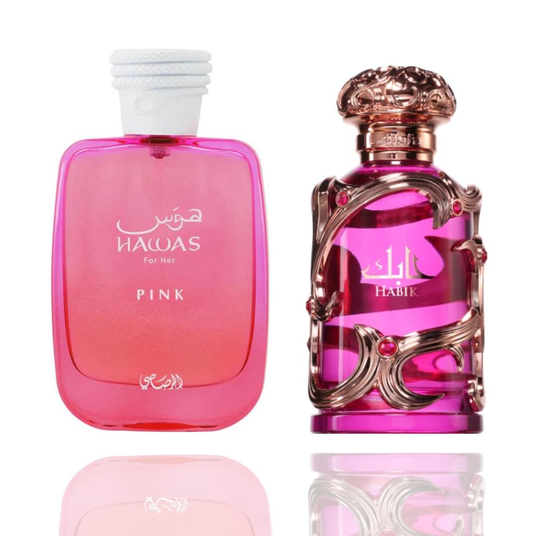 Hawas Pink + Habik WOMEN -- 2 PIECE BUNDLE