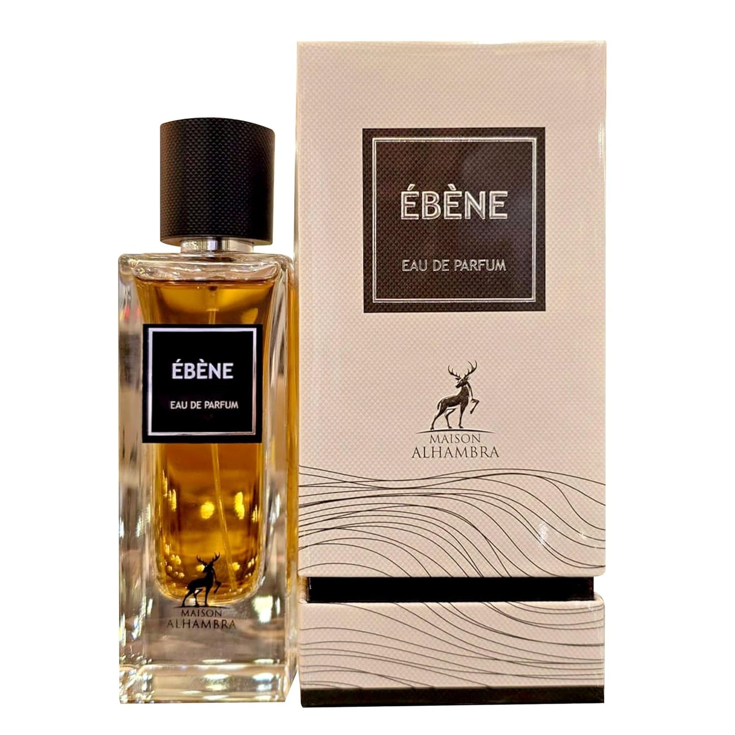 Maison Alhambra Ebene for Unisex Eau de Parfum Spray, 3.0 Ounce / 90 ml
