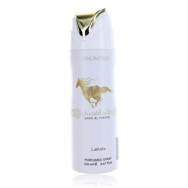 Lattafa QAED AL FURSAN UNLIMTED Perfumed Spray 200ml - Luxurious Fragrance for Men and Women