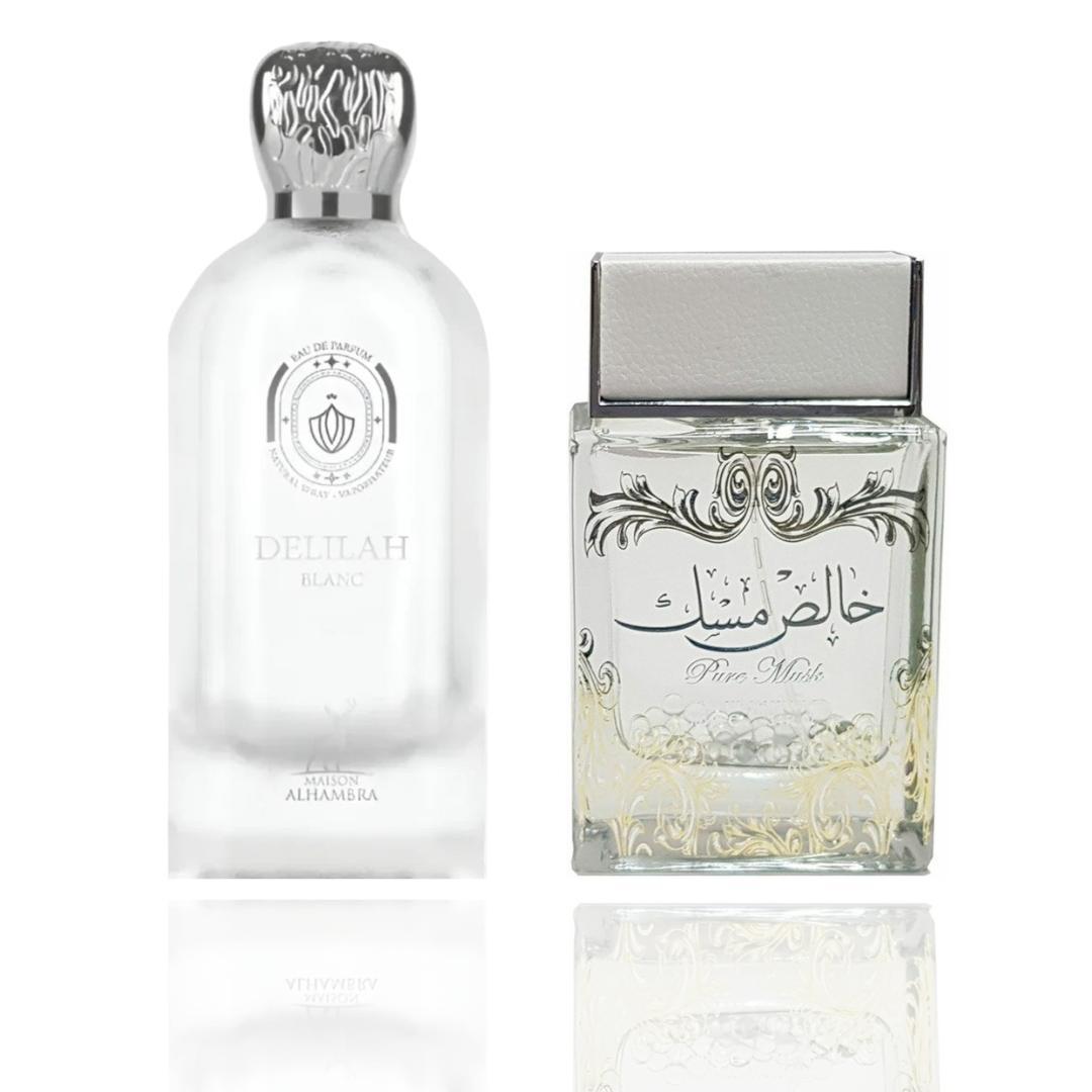 Delilah Blanc + Pure Musk -- 2 piece bundle