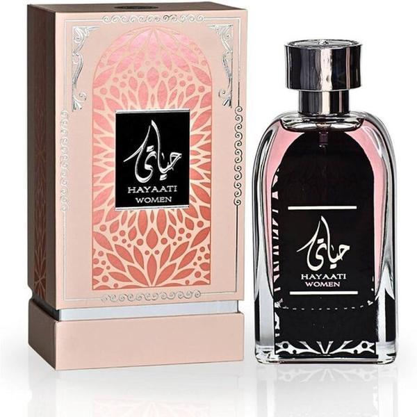 Ard Al Zaafaran Ladies Hayaati EDP Spray 3.4 oz Sophisticated Fragrance for Women Elegant Scent Experience Travel-Friendly Option