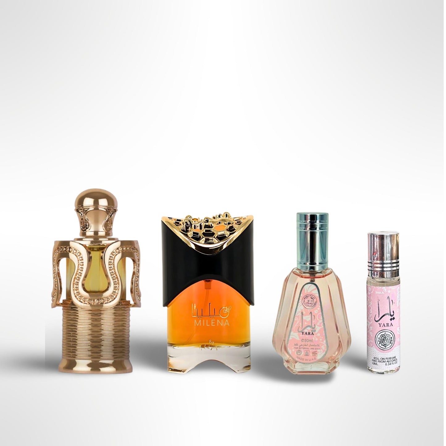 Milena + YARA OIL 10ml + Yara Spray 50ml + Lattafa Perfumes Attar Maitha - Fragrance Gift Bundle