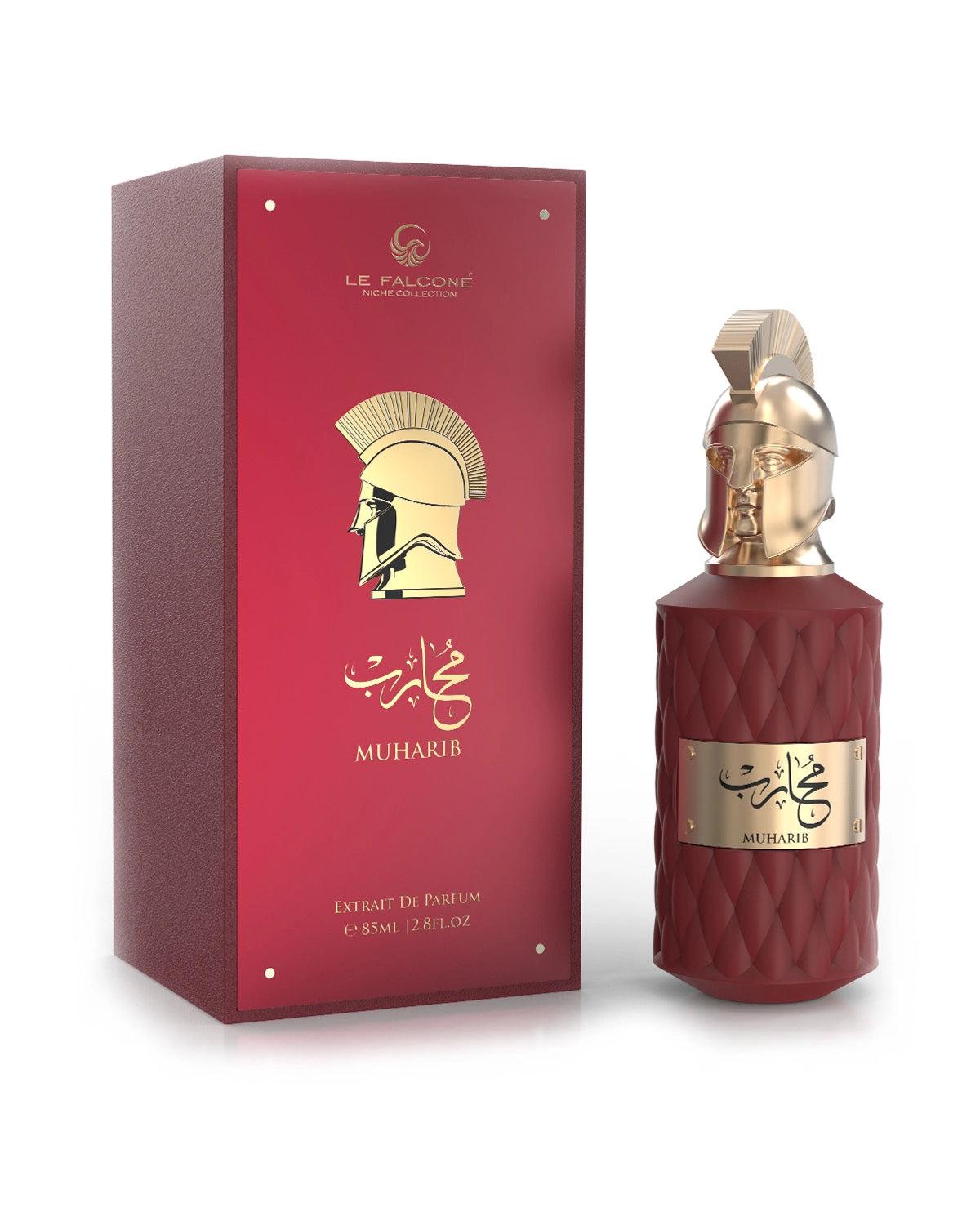 Muharib by Le Falcone – Extrait De Parfum – 85ml (2.8 oz) For Men