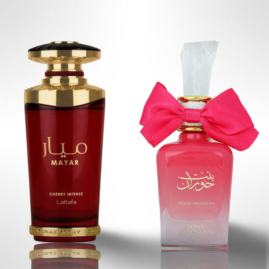 Bint Hooran Rose Passion + Mayar Charry - Fragrance Gift Bundle