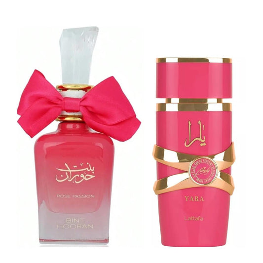 BINT HOORAN ROSE PASSION + Yara Candy Perfume (women) perfume by Ard Al Zaafran - Fragrance Gift Bundle