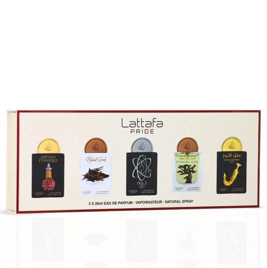 Lattafa Pride Eau de Parfum Gift Set Collection No.2 (5 x 20ml)