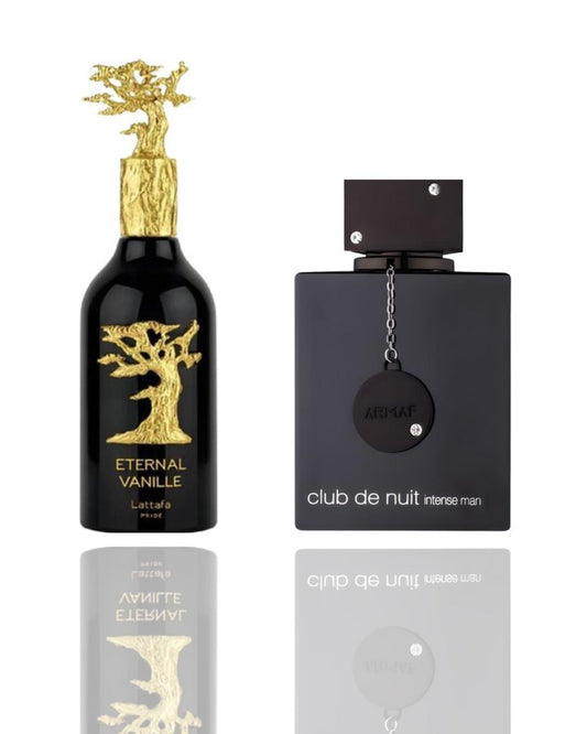 CLUB DE NUIT INTENSE + ETERNAL VANILLE -- 2 PIECE BUNDLE
