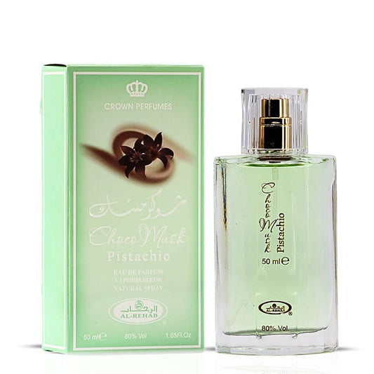 Al Rehab Choco Musk Pistachio Eau de Parfum – 50ml (1.65oz)