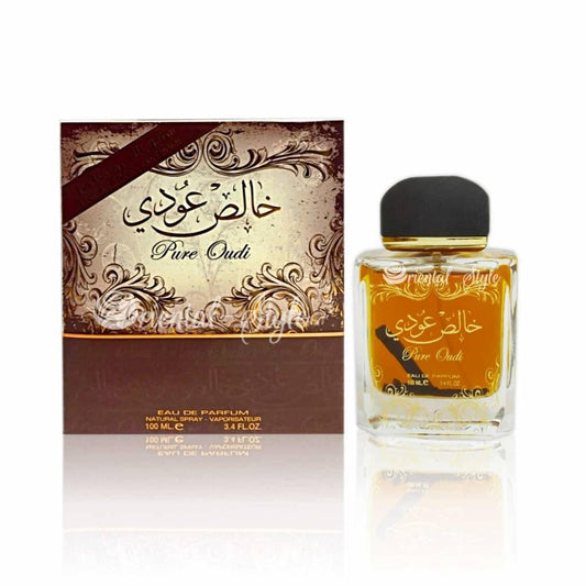 Lattafa Khalis Oudi (Pure Oudi) Eau de Parfum – 100ml (3.4 oz) Unisex