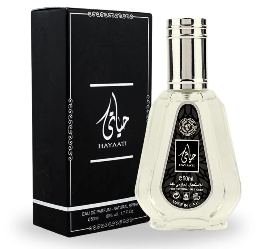 Ard Al Zaafaran Hayaati EDP 50ML 1.7 OZ Classic Fragrance for Daily Wear Eau de Parfum
