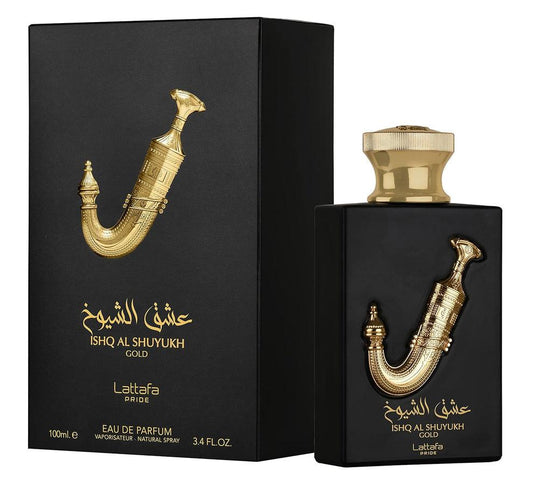 Lattafa Pride Ishq Al Shuyukh Gold Eau de Parfum – 100ml (3.4 oz) Unisex Fragrance