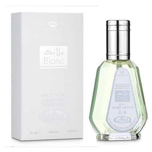 Al Rehab Eau de Parfum Blanc 50ml - Subtle & Elegant Everyday Wear Fragrance in Sleek 50ml Bottle