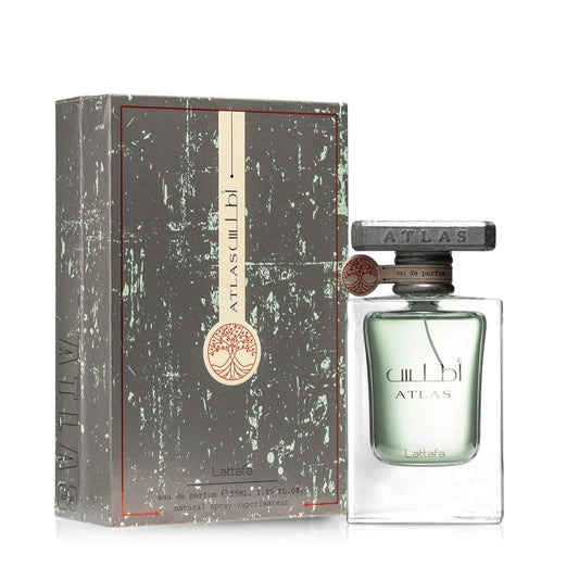 Atlas By Lattafa EDP Eau De Parfum For Unisex - Long Lasting 1.85OZ (55 ML)