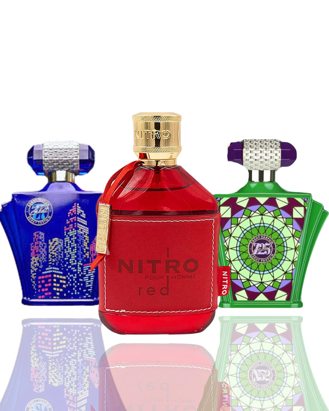 NITRO RED + Zakat Z7 + Zakat Z25 -- 3 piece bundle
