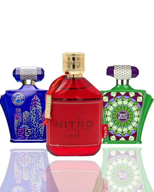 NITRO RED + Zakat Z7 + Zakat Z25 -- 3 piece bundle