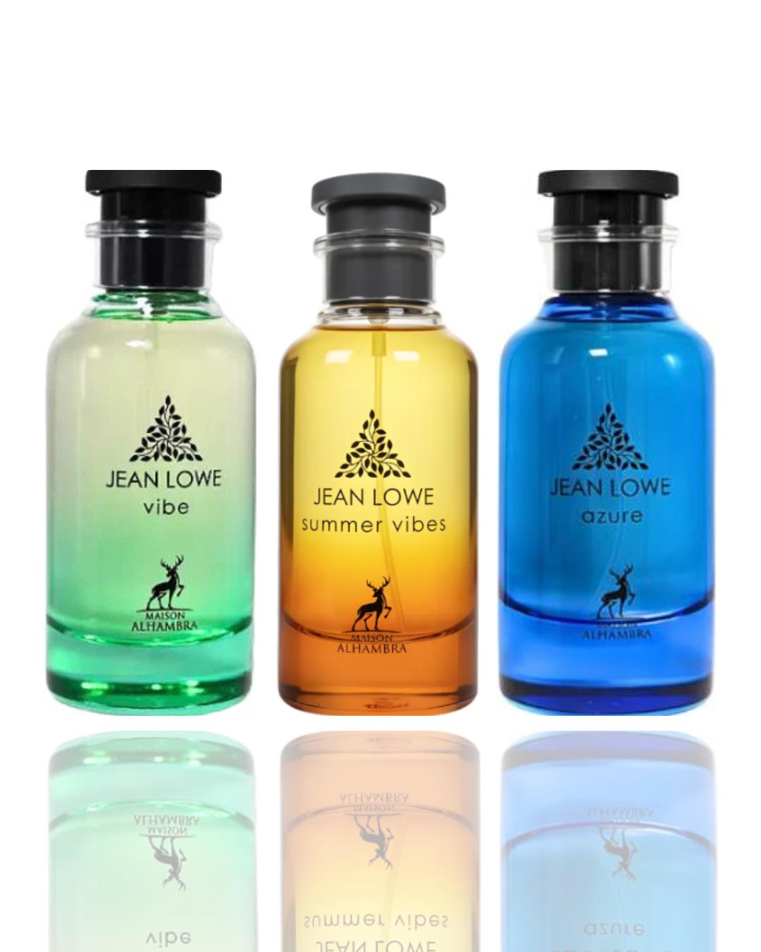 jean lowe summer vibes + jean lowe azure + jean lowe vibe -- 3 piece bundle