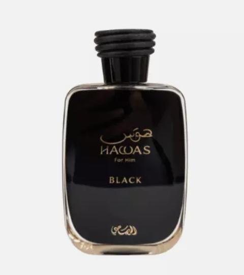 HAWAS BLACK (MEN) Perfume by Rasasi Perfumes 3.4oz(100ml)