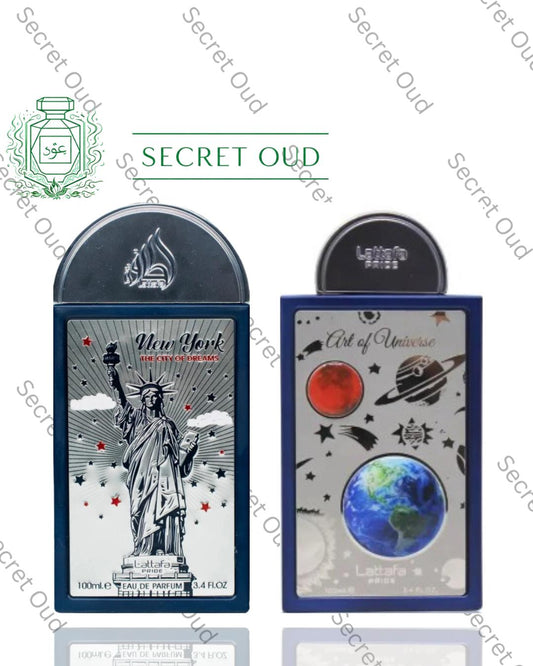 New york The City Of Dreams + Art Of Universe -- 2 piece bundle