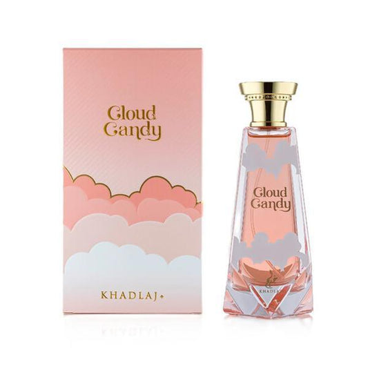 Khadlij Cloud Candy for Women EDP Spray 3.4 oz Fragrances in Elegant Pink Cloud Design Bottle