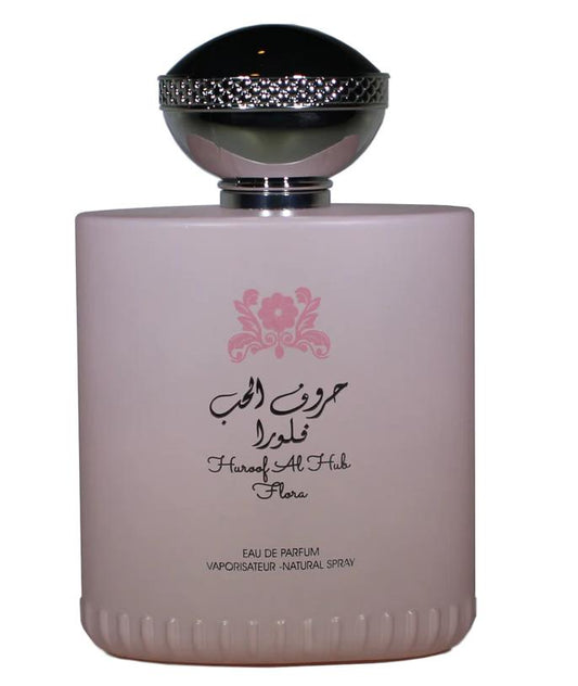 HUROOF AL HUB FLORA Perfume (Women) by Ard Al Zaafaran perfumes 3.4Oz(100ml)