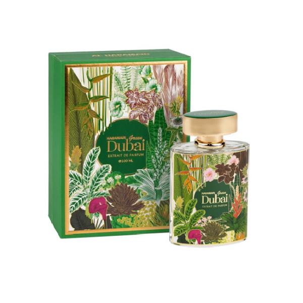 Al Haramain Green Dubai Extrait de Parfum – 100ml (3.4 oz) | Unisex Fragrance