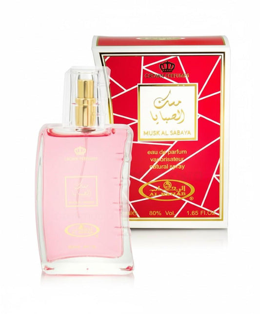 Al Rehab Musk Al Sabaya 50ml for Women - Tailored Fragrance with Distinct Aroma for Everyday Use