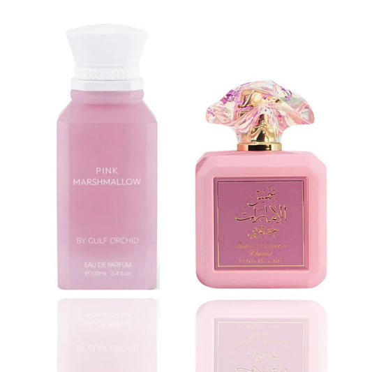 Shams Al Emarat Pink Blush + Pink Marshmallow -- 2 piece bundle