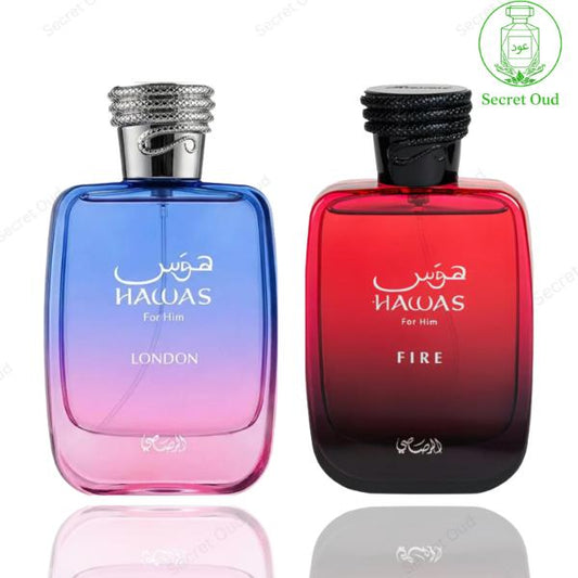 Hawas London + Hawas Fire -- 2 Piece Bundle