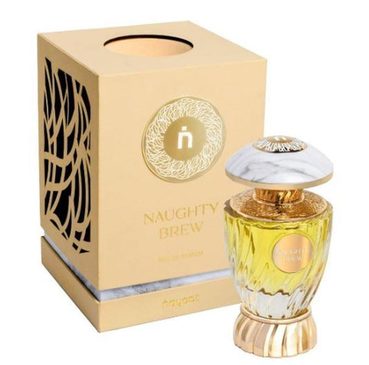 Nayaat Naughty Brew Nayaat 100 Unisex Eau de Parfum - Warm Sweet Gourmand Scent with Vanilla Amber & Spices for Men and Women