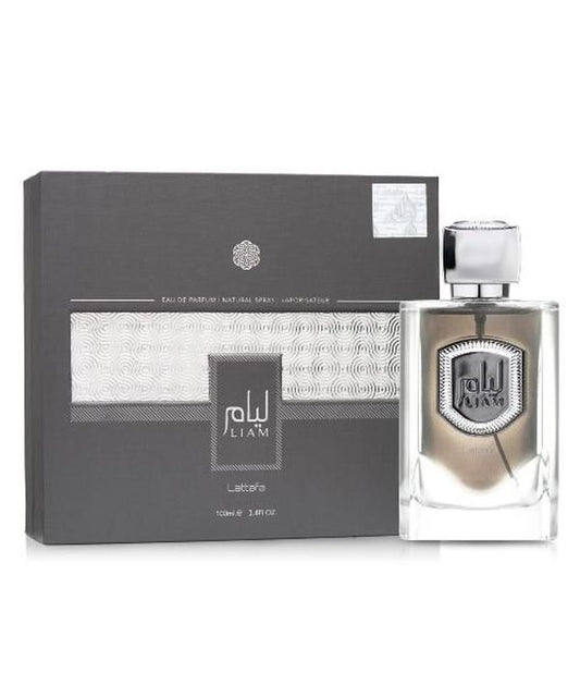 Lattafa Liam Grey Eau de Parfum – 100ml (3.4 oz) Unisex