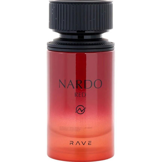 Lattafa Rave Nardo Red for Unisex Eau de Parfum Spray, 3.4 Ounce / 100 ml