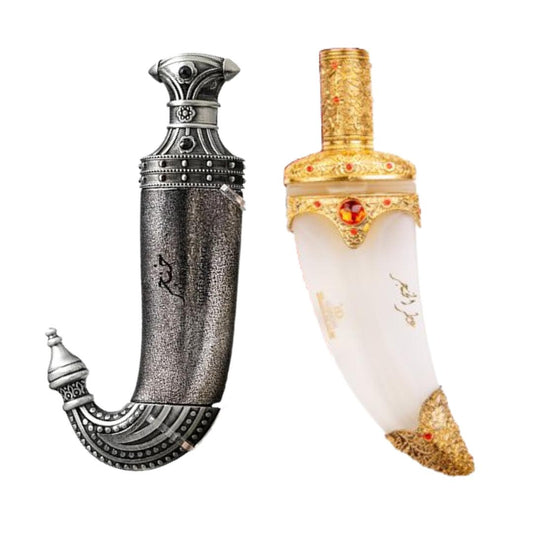Khanjar by Lattafa Niche Emarati (85ml) + Al Khanjar Perfume Banafa for Oud 40?ml ---- 2 piece bundle Fragrance Discovery Set