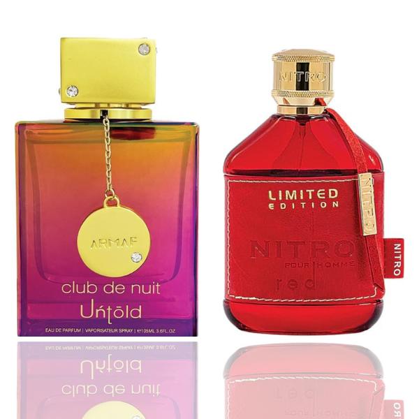 Nitro Red + CLUB DE NUIT UNTOLD -- 2 PIECE BUNDLE