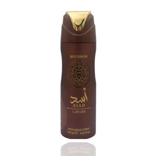Asad Bourbon 200ml Deodorant Body Spray by Lattafa (Men)