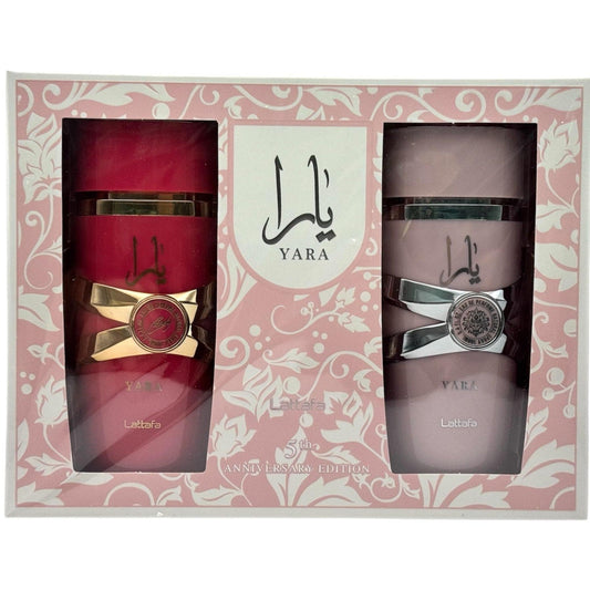 Lattafa 2 Piece Fragrance Bundle – Yara & Yara Candy (100ml Each)