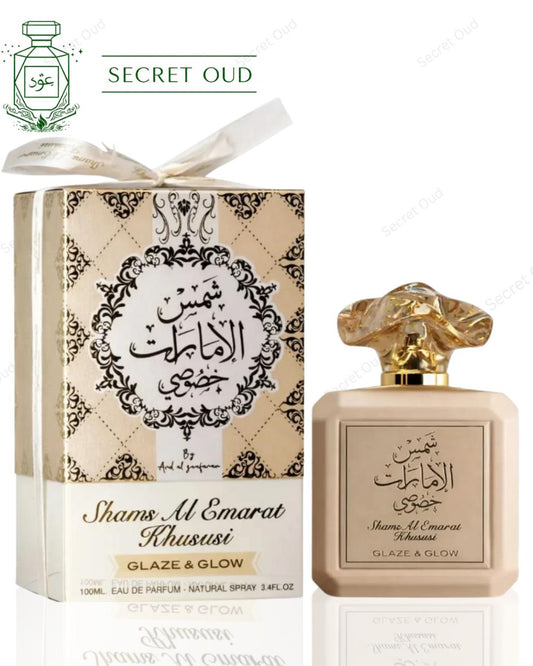 Shams Al Emarat Khususi Glaze & Glow For Both Women And Men -- 100ml (3.4 oz) -- by Ard Al Zaafaran