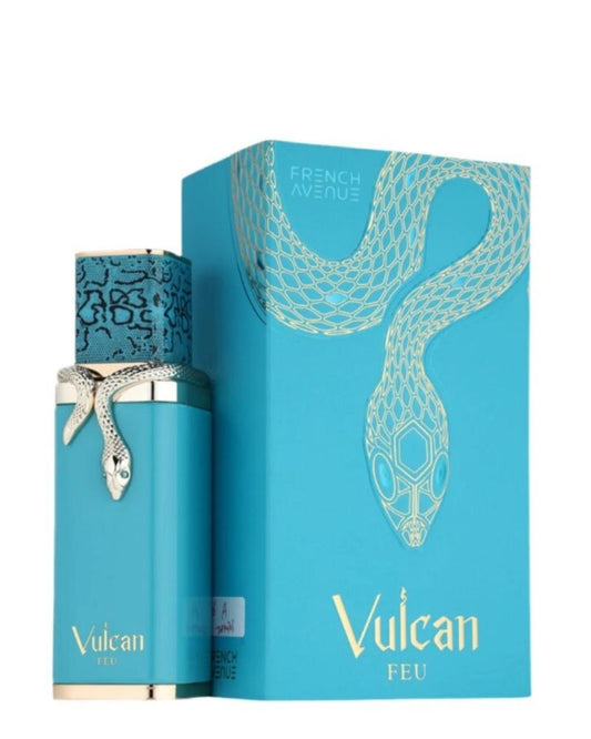 French Avenue Vulcan Feu Unisex Eau de Parfum Fragrance - 100ml(3.4oz), Single Item